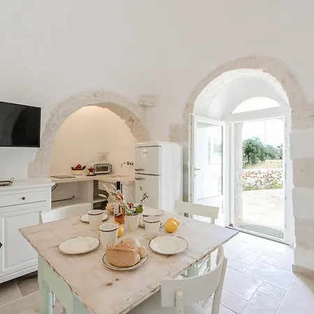 Trullo White Dream Con Piscina Appartement