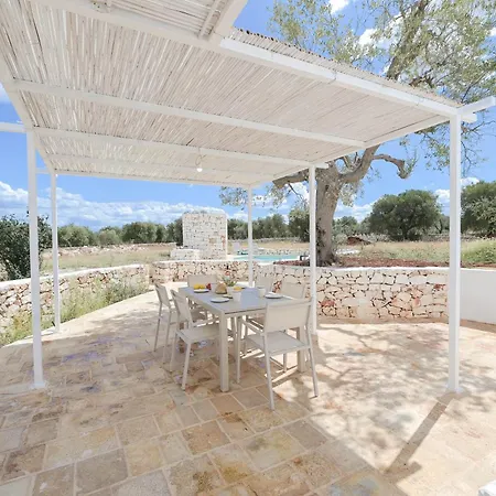 Trullo White Dream Con Piscina Apartamento