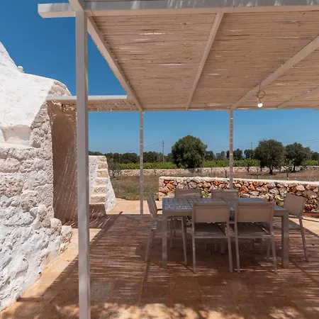 Trullo White Dream Con Piscina Apartamento