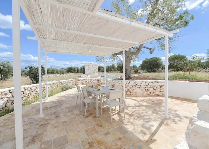Trullo White Dream Con Piscina Apartment