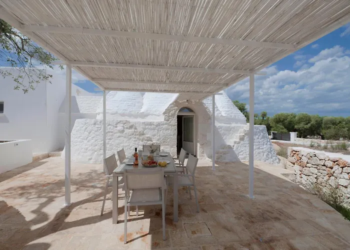 Trullo White Dream Con Piscina * Carovigno