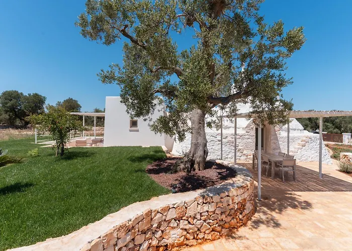 Trullo White Dream Con Piscina Apartamento Carovigno