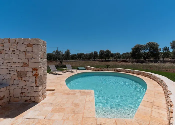 Trullo White Dream Con Piscina Apartment Carovigno