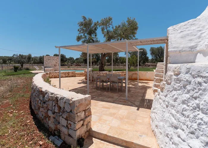 Apartment Trullo White Dream Con Piscina