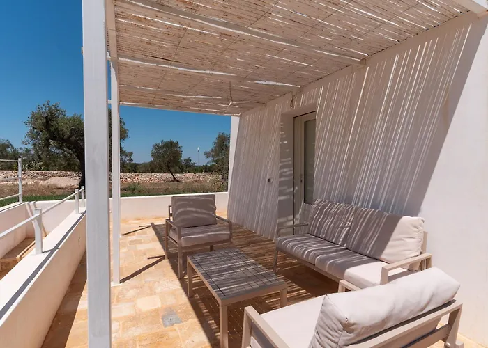 Trullo White Dream Con Piscina *
