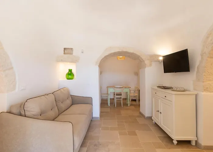 Trullo White Dream Con Piscina Apartamento